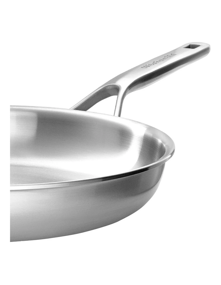 Triply Stainless Steel Frypan 24cm in Silver image 5