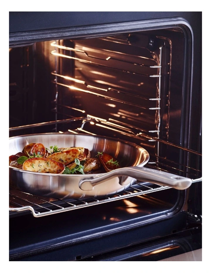 Triply Stainless Steel Frypan 28cm in Silver image 3