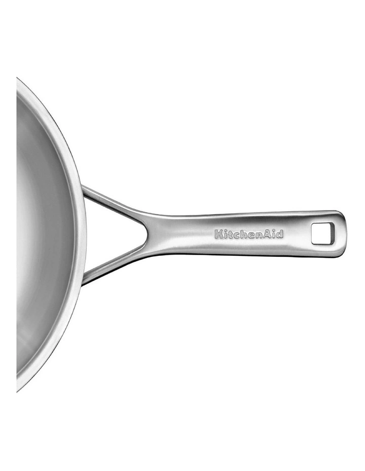 Triply Stainless Steel Frypan 28cm in Silver image 4
