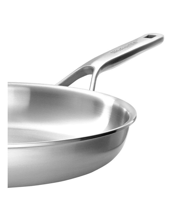 Triply Stainless Steel Frypan 28cm in Silver image 5