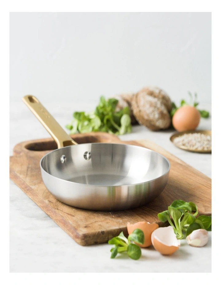 Padova Reserve PFAS-free Stainless Steel Frypan 20cm in Silver image 2