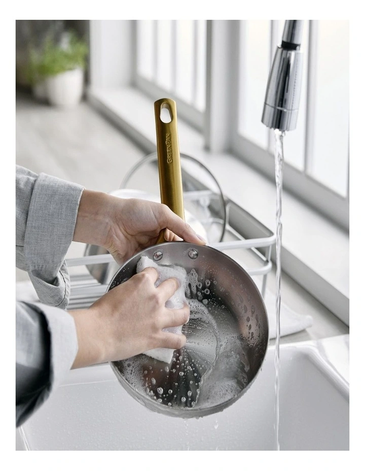 Padova Reserve PFAS-free Stainless Steel Frypan 20cm in Silver image 5