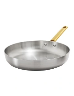 Padova Reserve Stainless Steel Frypan PFAS-free 28cm in Silver