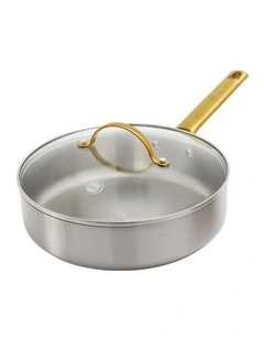 Padova Reserve Covered Skillet 24cm/2.88L PFAS-free in Silver