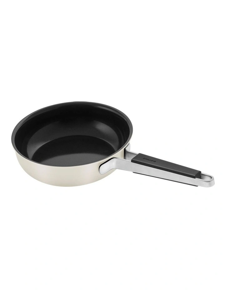 Pure Ceramic Frypan 20cm in Ivory image 1