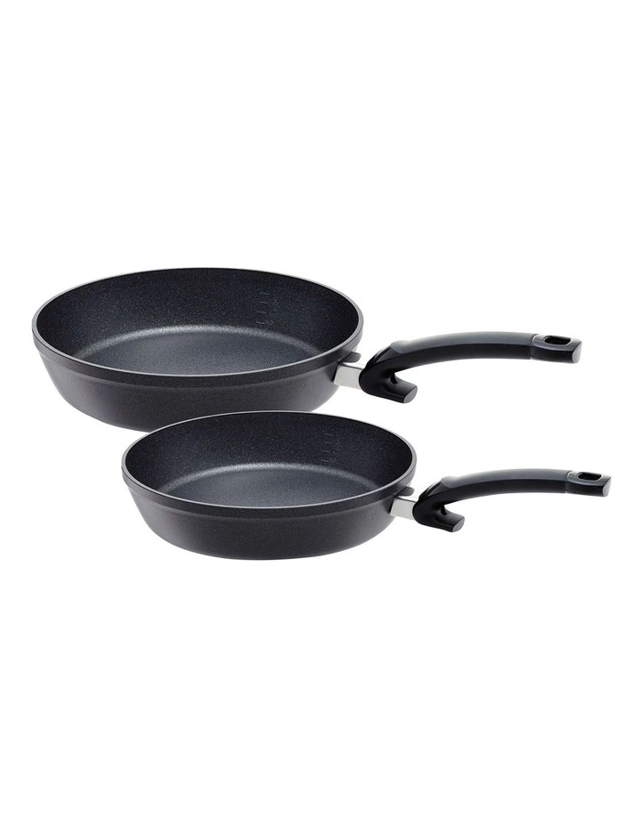 Adamant Comfort Fry Pan 24/28cm 2 Piece Set in Black image 1