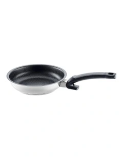 Adamant Premium Stainless Steel Non Stick Fry Pan 24cm/2.4L in Silver