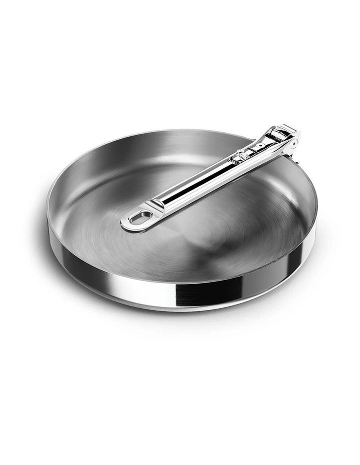 Space Steel 24 cm/9.5 inch Frying Pan in Silver image 2