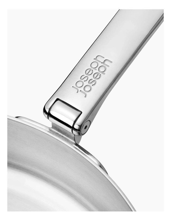 Space Steel 24 cm/9.5 inch Frying Pan in Silver image 5