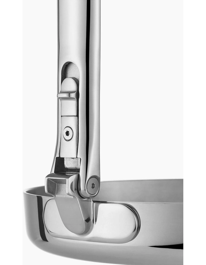 Space Steel 24 cm/9.5 inch Frying Pan in Silver image 6