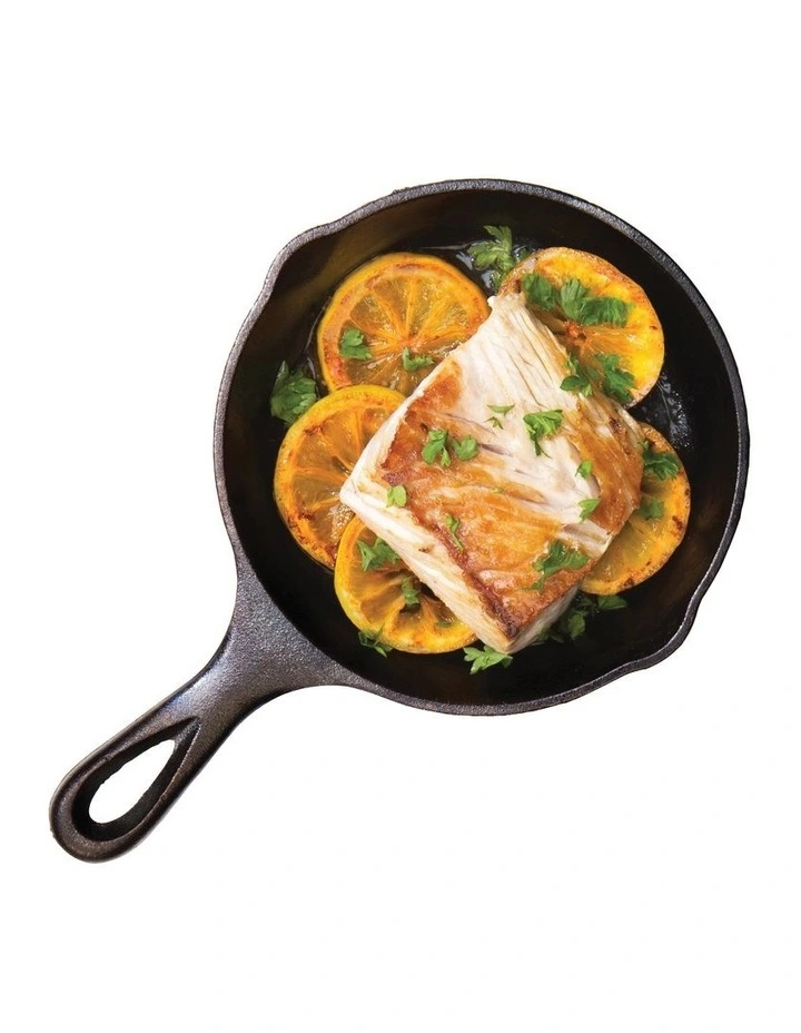 Cast Iron Skillet 16.5cm in Black image 6