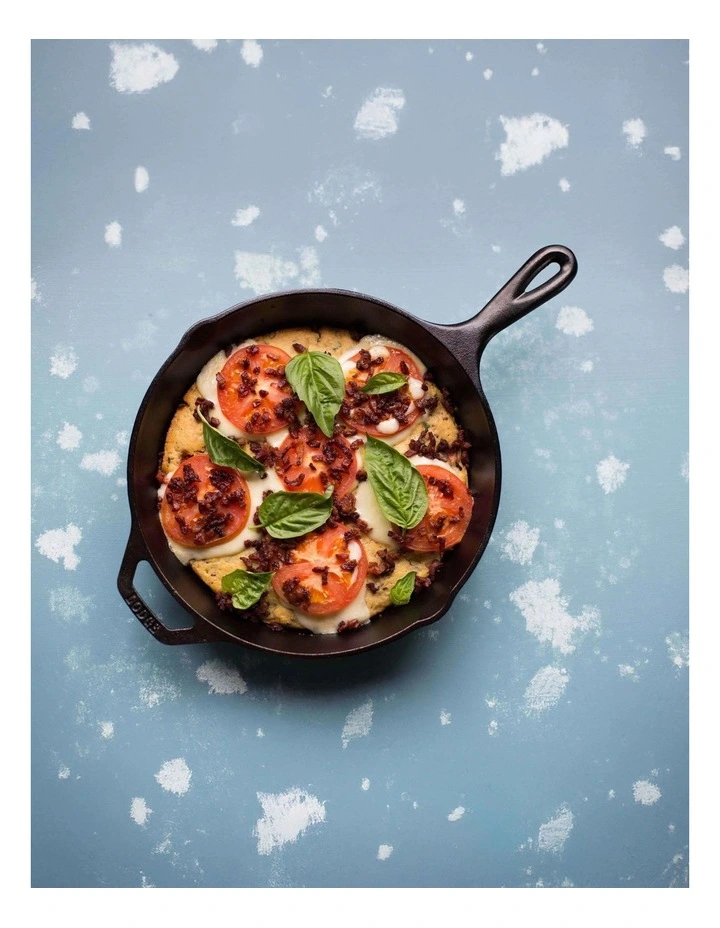26cm Cast Iron Skillet with Helper Handle image 5