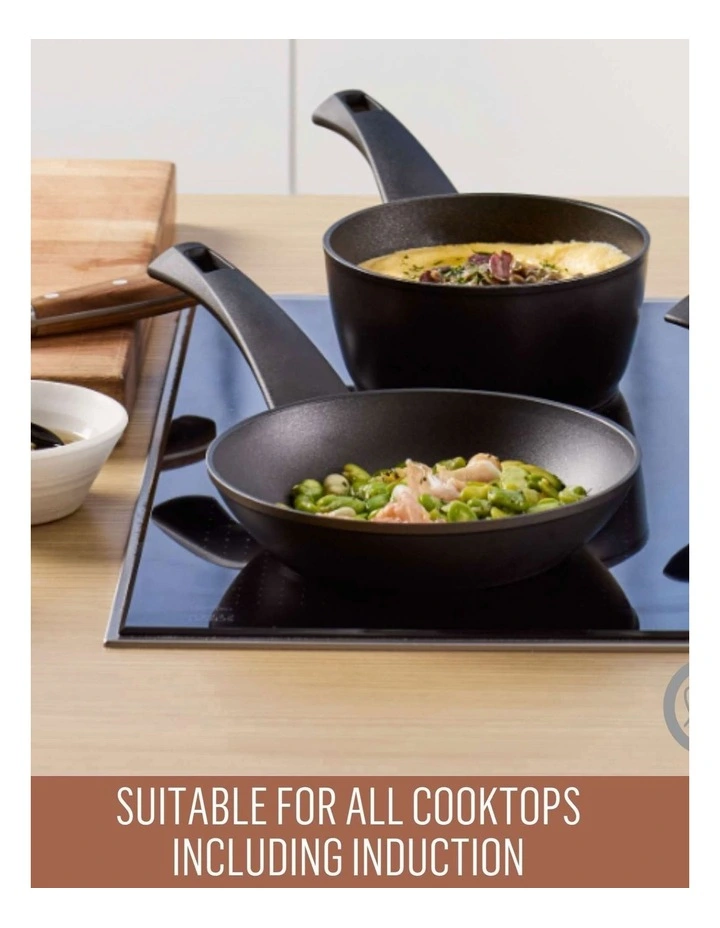 Essteele Per Cucinare Nonstick Induction Skillet Twin Pack 20/28cm in Black image 5