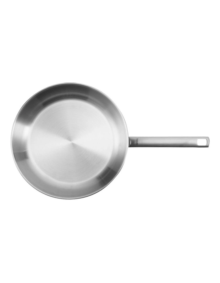 Steel Frypan 28cm in Stainless Steel image 2