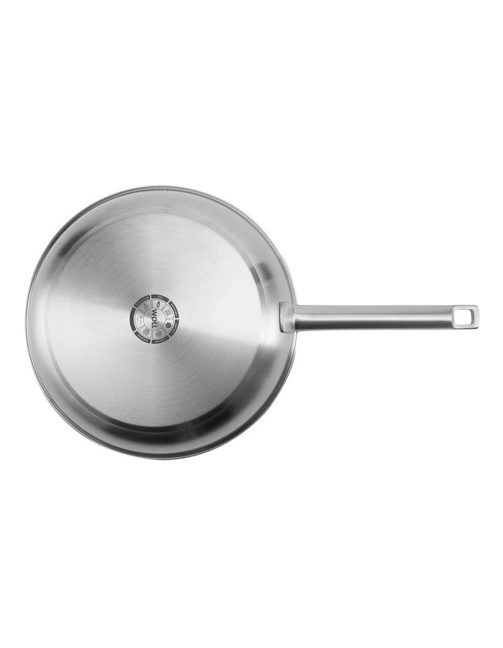 Steel Frypan 28cm in Stainless Steel image 3