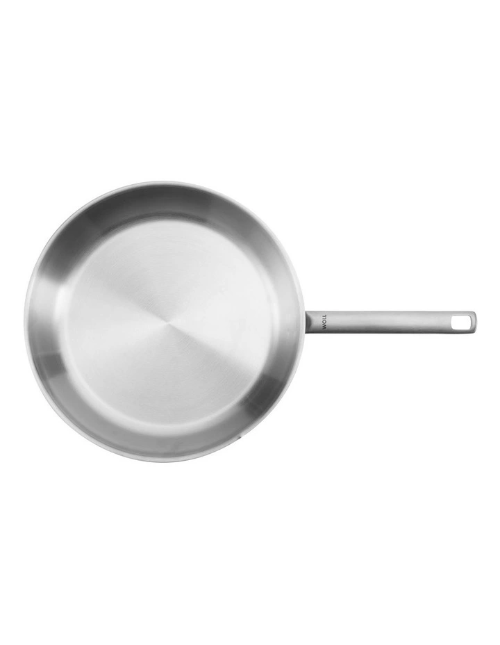 Steel Frypan 32cm in Stainless Steel image 2