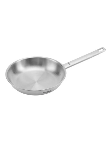 Steel Twin Frypan Set 20x28cm in Silver