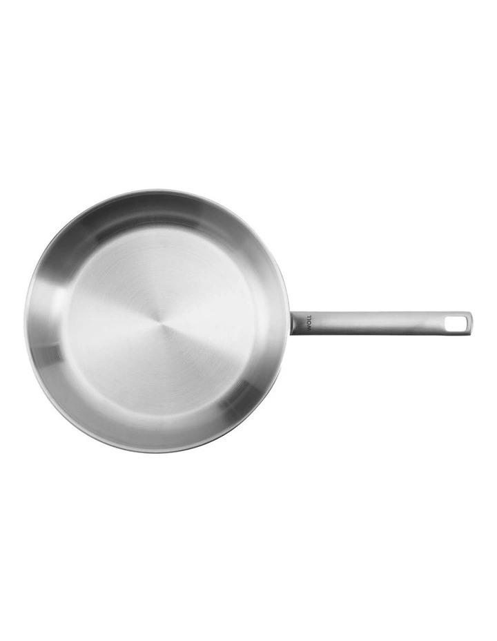 Steel Twin Frypan Set 20x28cm in Silver image 3