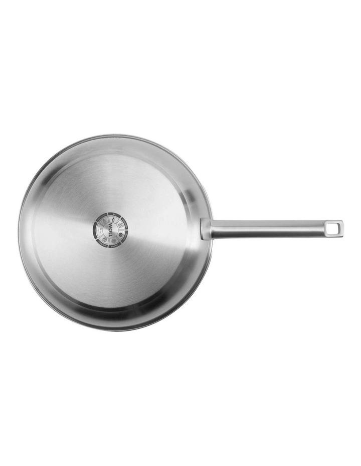 Steel Twin Frypan Set 20x28cm in Silver image 4