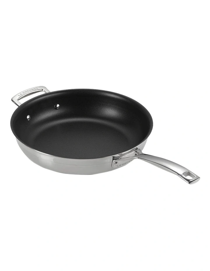 3Ply Non Stick Frying Pan 28cm in Silver image 3
