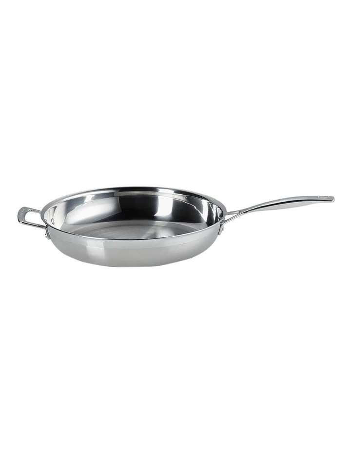 3 Ply Frying Pan 32cm in Silver image 1