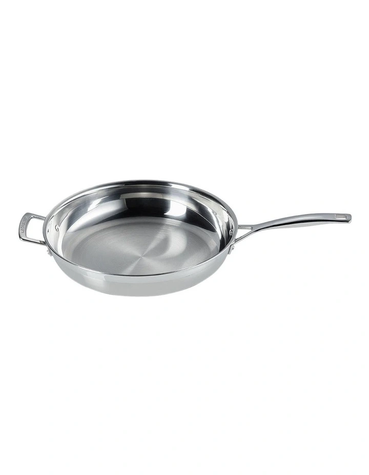 3 Ply Frying Pan 32cm in Silver image 2