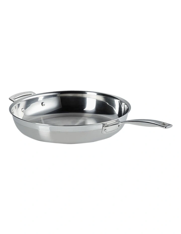 3 Ply Frying Pan 32cm in Silver image 5