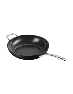 Non-Stick Ceramic Deep Frying Pan 30cm in Black