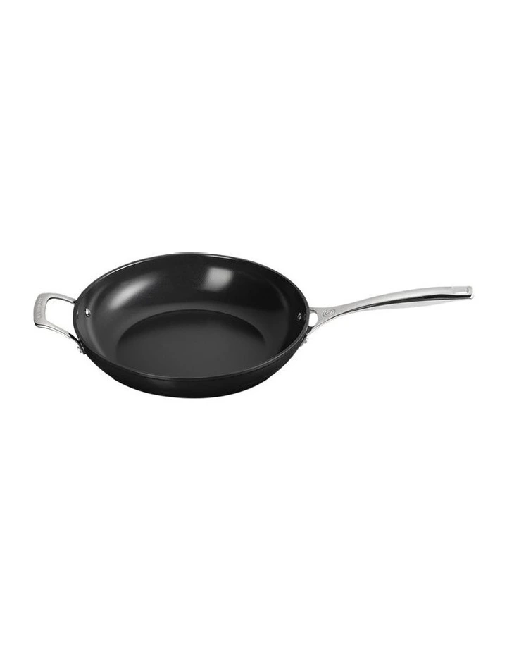 Non-Stick Ceramic Deep Frying Pan 30cm in Black image 2