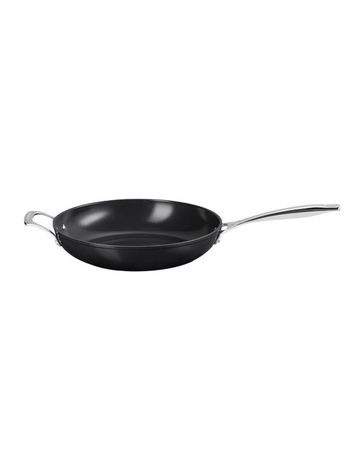 Non-Stick Ceramic Deep Frying Pan 30cm in Black image 3