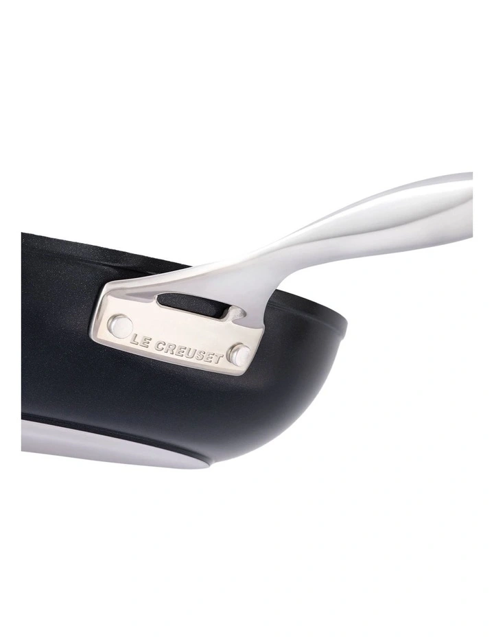 Non-Stick Ceramic Deep Frying Pan 30cm in Black image 5