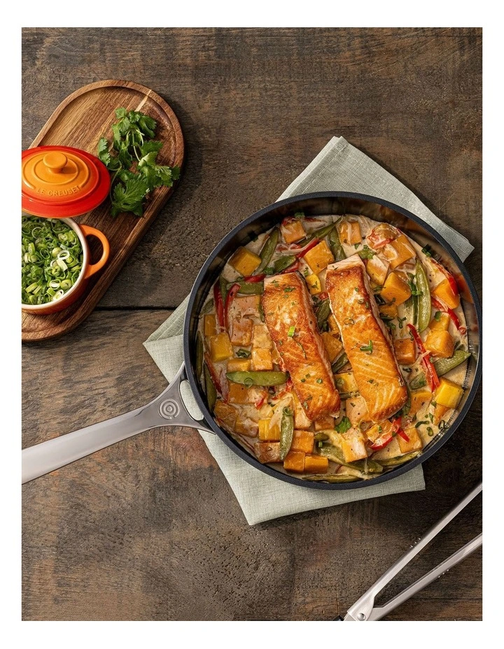 Non-Stick Ceramic Deep Frying Pan 30cm in Black image 6