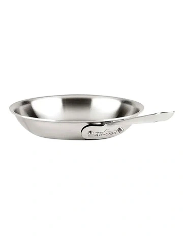 D3 Induction Stainless Steel Frypan 20cm in Silver