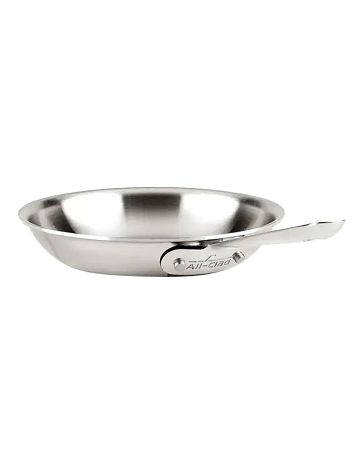 D3 Induction Stainless Steel Frypan 20cm in Silver image 1