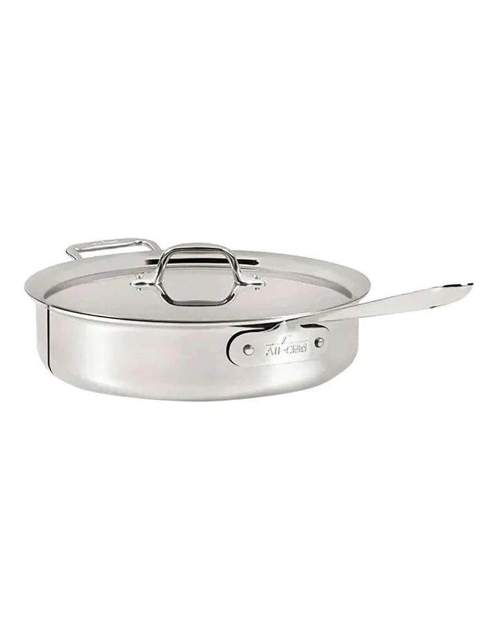 D3 Induction Stainless Steel Sautepan 3.7L   Lid image 1