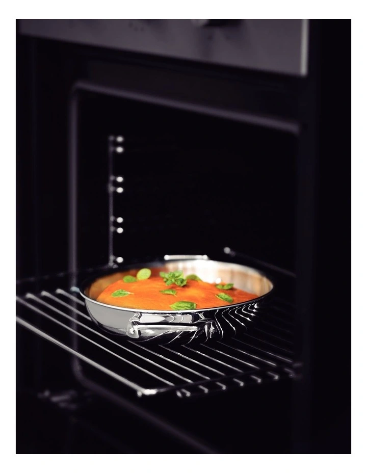 Grano Triply Clad Double Handled Frying Pan 30cm in Silver image 3