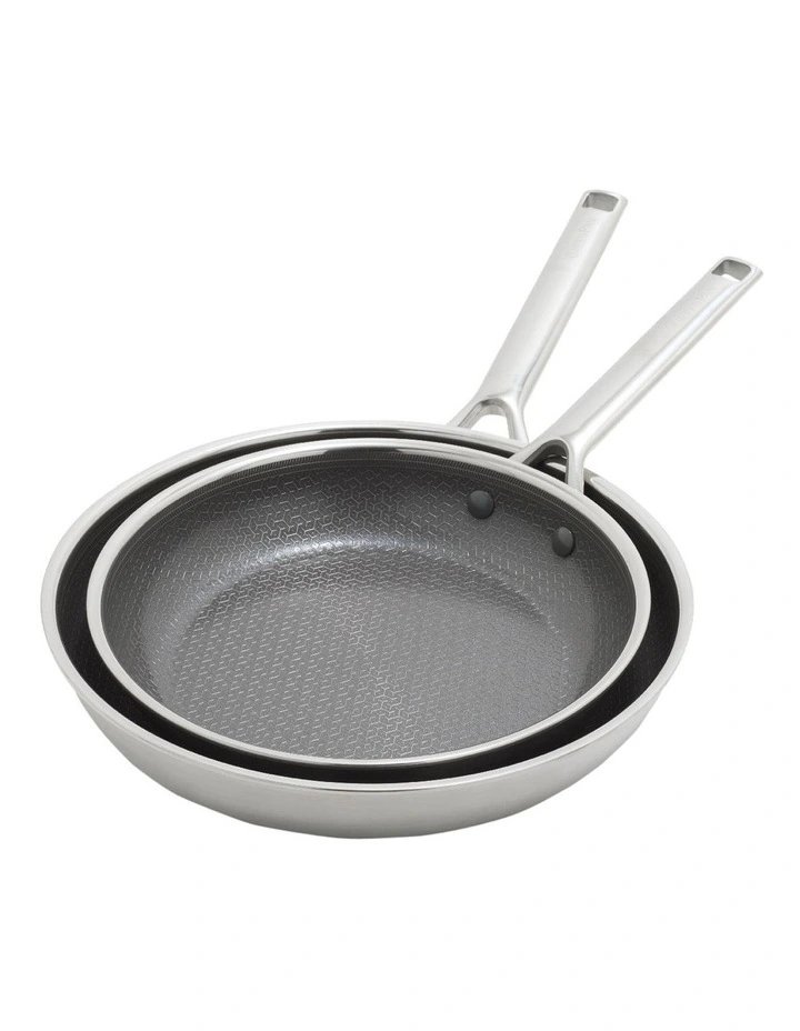 APEX 2pc Frypan Set 24/28cm PFAS-free ceramic non-stick image 1