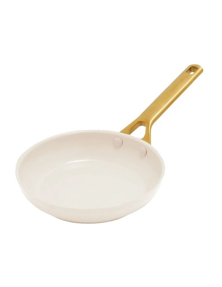 PFAS-Free Ceramic Non-Stick Padova Reserve Frypan 20cm in Cream image 1