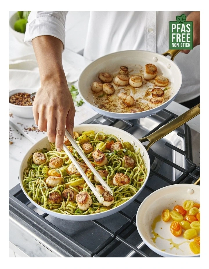 Padova Reserve Frypan 2 Piece Set 26/30cm in Selvedge image 2