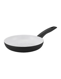 Essenza Nonstick Ceramic Open French Skillet 24cm in Black