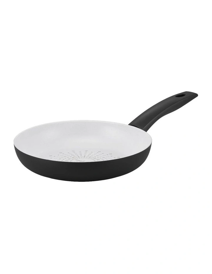 Essenza Nonstick Ceramic Open French Skillet 24cm in Black image 1