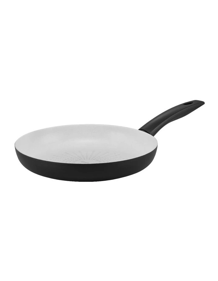 Essenza Nonstick Ceramic Open French Skillet 28cm in Black image 1