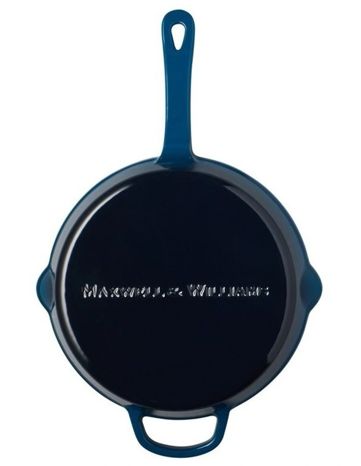 Cast Iron Frypan 26cm in Midnight Blue image 3