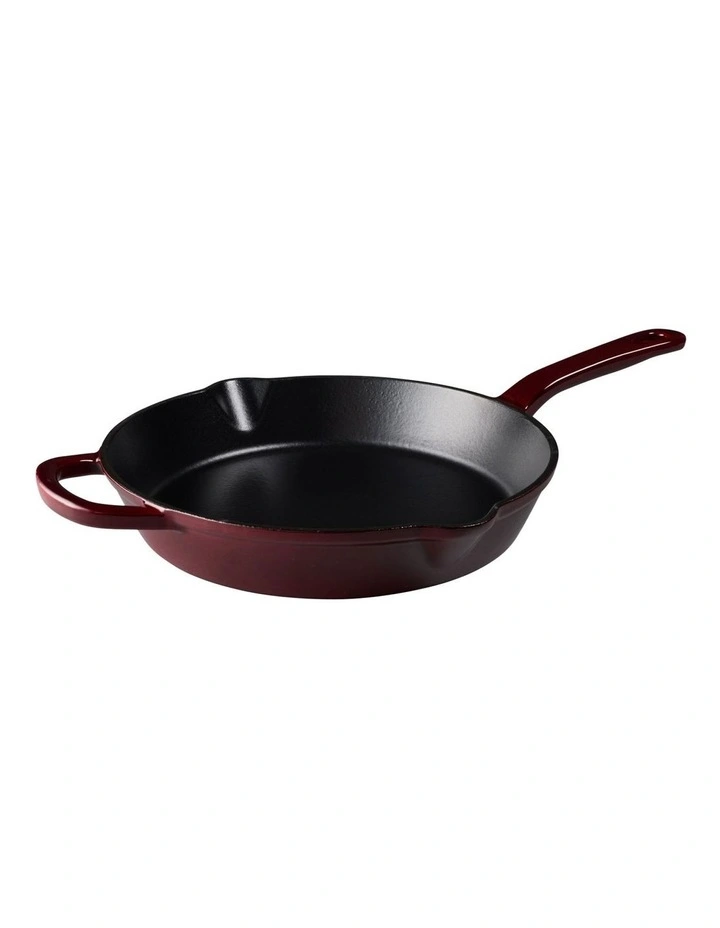 Cast Iron Frypan 26cm in Merlot image 2