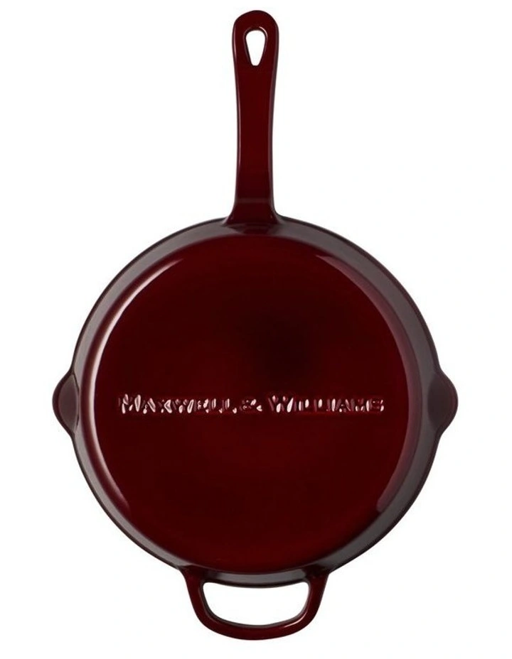 Cast Iron Frypan 26cm in Merlot image 3