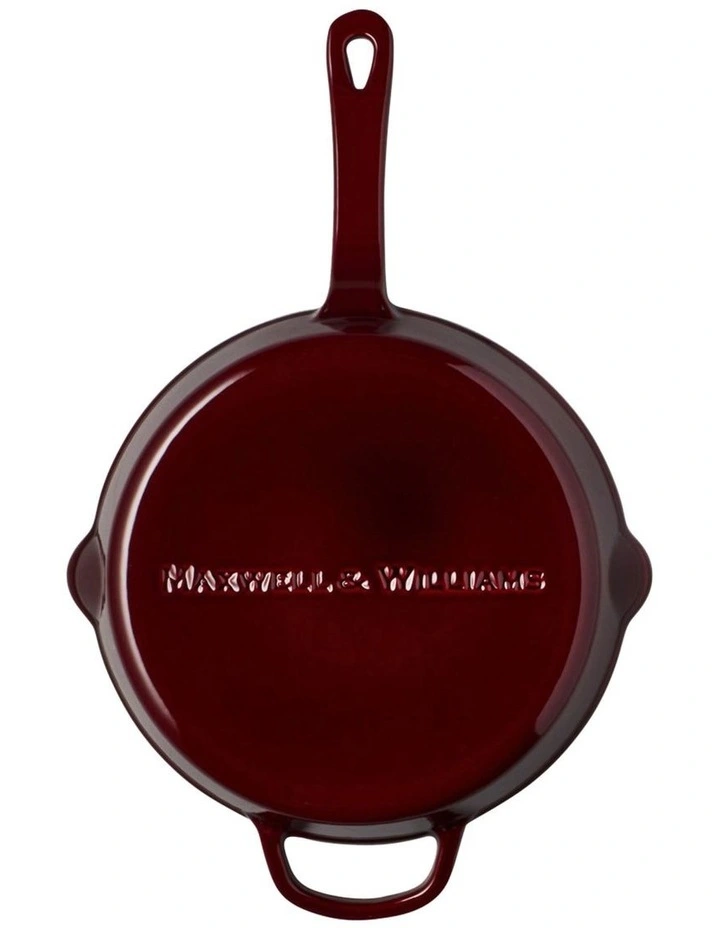 Cast Iron Frypan 26cm in Merlot image 3