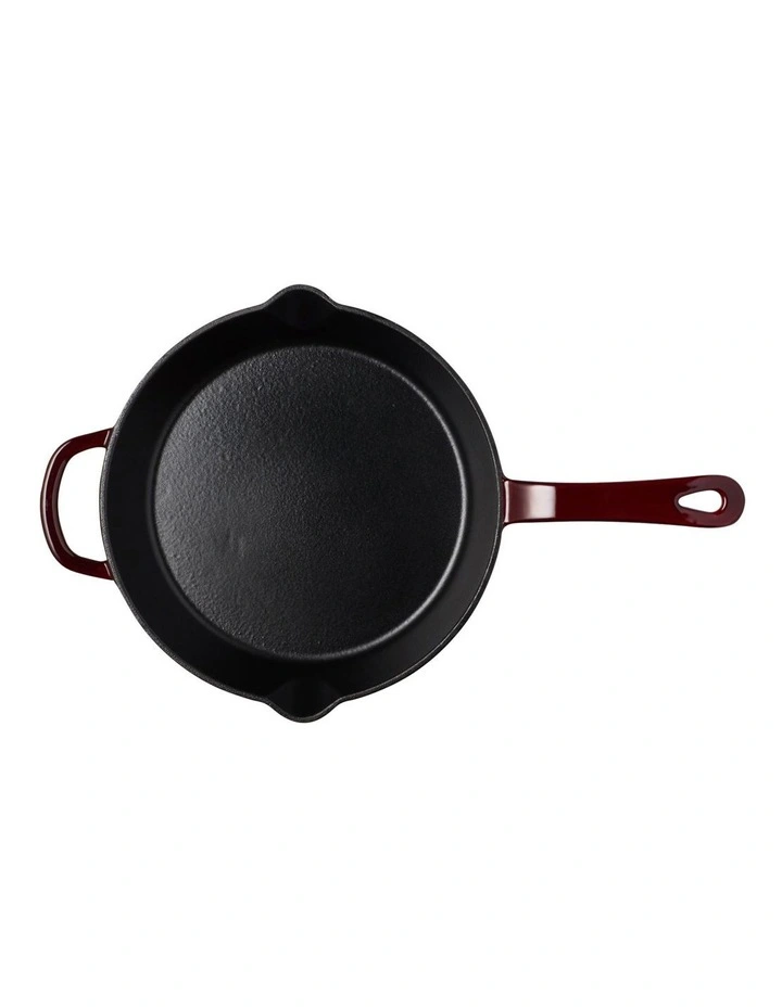 Cast Iron Frypan 26cm in Merlot image 5