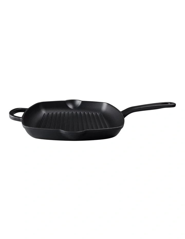 Cast Iron Grill Pan 27.5cm in Black image 1