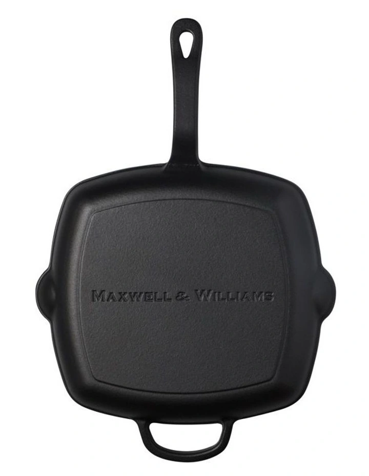 Cast Iron Grill Pan 27.5cm in Black image 3