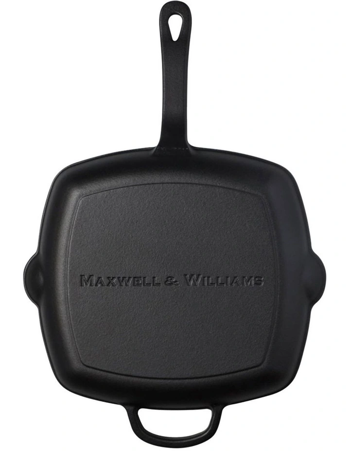 Cast Iron Grill Pan 27.5cm in Black image 3